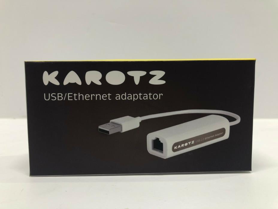 Karotz USB/Ethernet Adapter -With Five-Foot Ethernet Cable