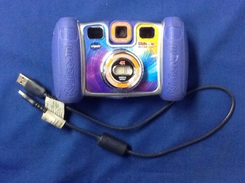 VTech Kidizoom 2 Megapixel 4X Digital Zoom Spin and Smile Camera Blue
