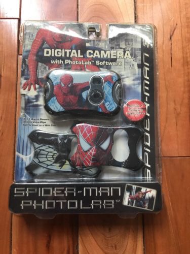 Spiderman Digital Camera W/photolab Software