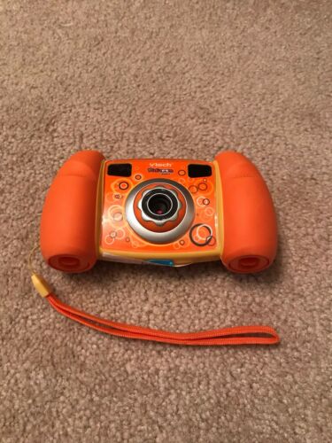 VTech Kidizoom Kids Camera Connect Orange 1.3 Megapixel 4x Digital Zoom RESET
