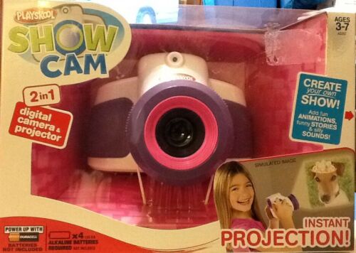 Playskool Show Cam 2 In 1 Digital Camera & Projector, Create Show, Instant (NEW)