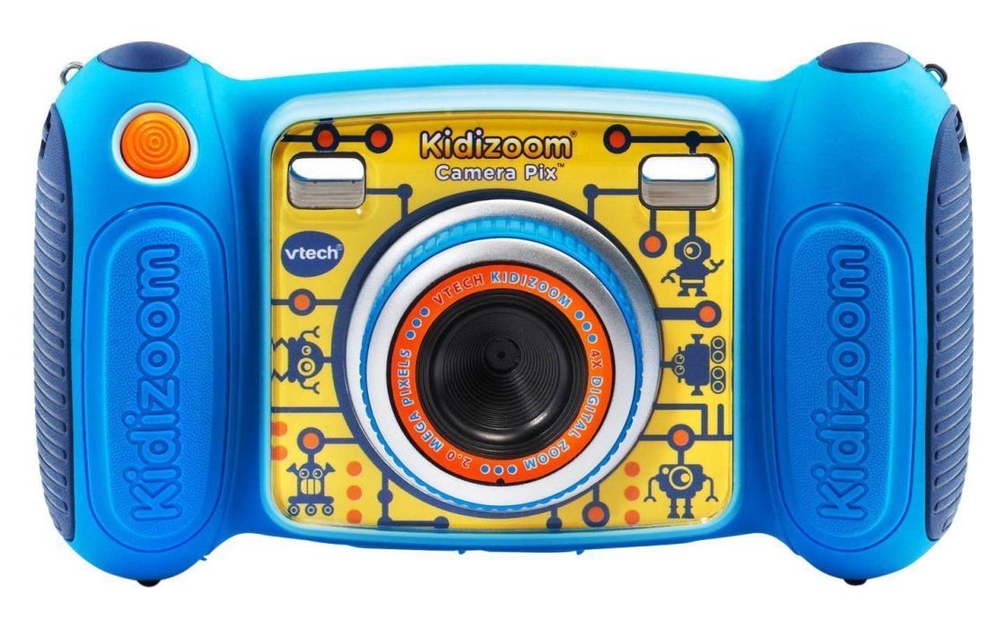 VTech Kidizoom Camera Pix Blue Kids Toy Photo Video Recorder open box