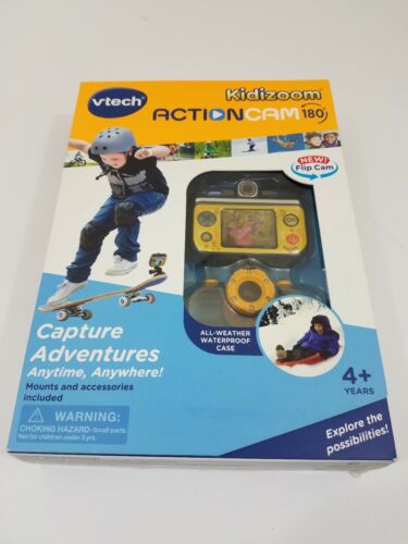 VTech Kidizoom Action Cam 180 WATERPROOF CASE CAMERA VIDEO GAMES  New and Sealed