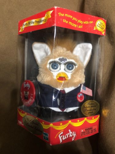 New Special Limited Edition Furby For The Presidency 2000