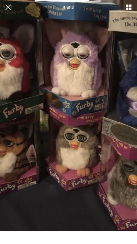 Lot Of 12 Furbys Vintage. Original Boxes