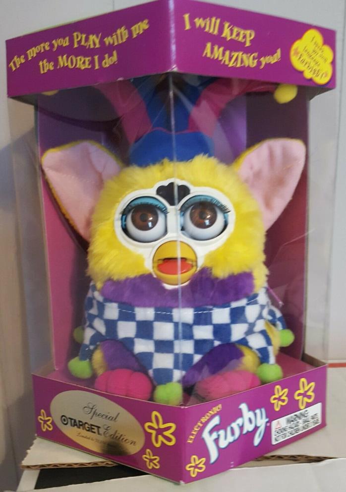 1999 Target Limited Edition Furby Jester - Sealed Box - FREE Shipping