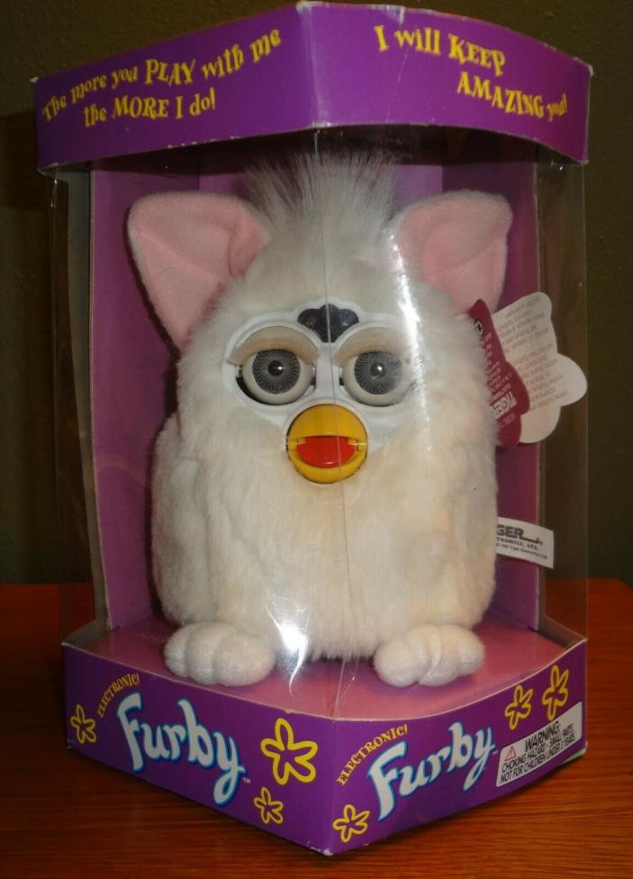 Original, never opened All white Furby in box!