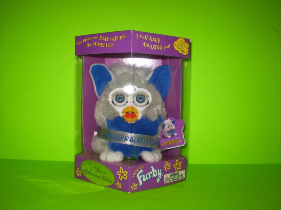 1999 TIGER ELECTRONICS/ HASBRO--ELECTRONIC MILLENNIUM FURBY (NEW)LIMITED EDITION