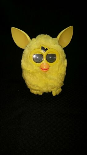 Furby Yellow Works Great No Manuals App Accessible Manufacturing Date 2012