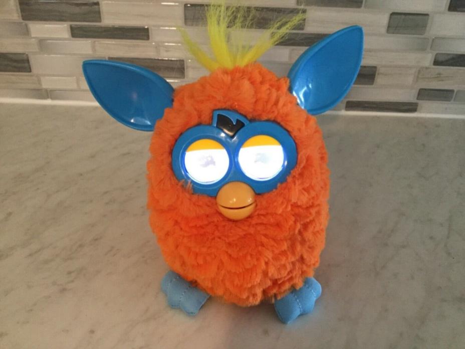 ORANGE,BLUE & YELLOW 2012 INTERACTIVE FURBY,WORKS