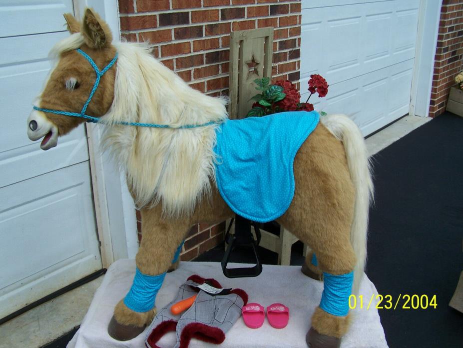 Hasbro Fur Real Friends Butterscotch interactive pony horse.
