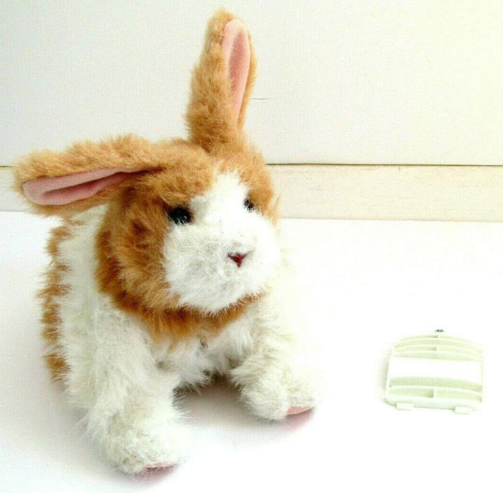 Hasbro FurReal Friends White Bunny Rabbit Plush Electronic Motion FRF Fur Real