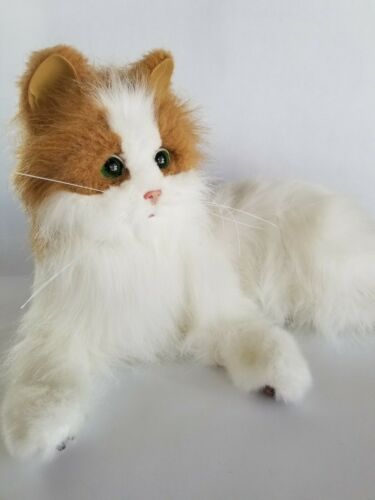 FurReal Friends Cat Lulu My Cuddlin White Orange Interactive