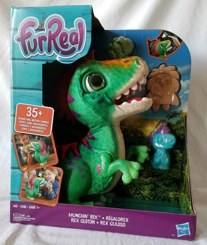 FurReal Munchin Rex Baby Dino Toy New in Box Toy