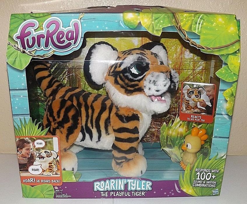 FurReal Roarin' Tyler The Playful Tiger Kids Toy Pet Fur Real Roaring Hasbro