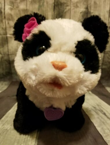 Fur Real Friends Pom Pom My Baby Panda Panda Bear Animated Toy p5
