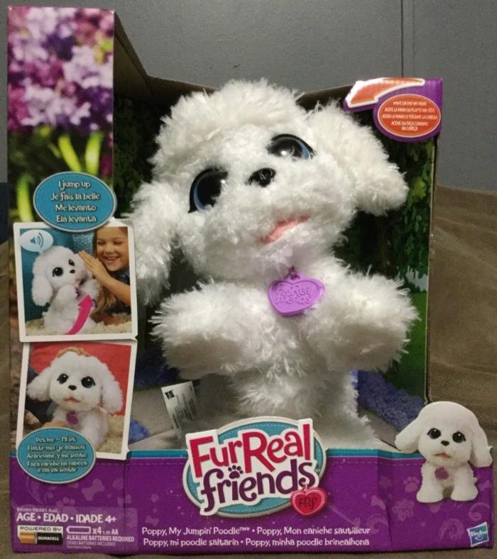 FurReal Friends Poppy My Jumpin’ Poodle Jumping Poodle Hasbro New in Box