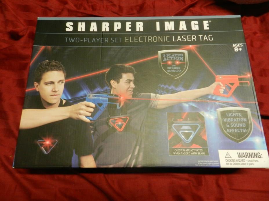 Sharper Image 1005904 Two (2) Player Electronic Laser Tag