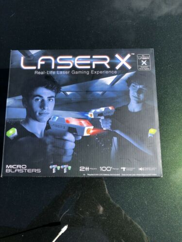 Laser X Two Player Laser Tag Micro Blasters (Real-Life Gaming Experience)