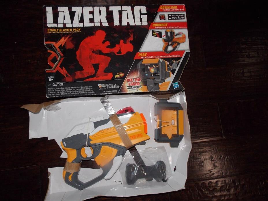 2  Nerf Lazer Tag Single Blaster Pack New other