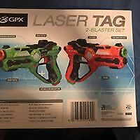 GPX Gen 1 Laser Tag Blaster, Set of 2, LT258, NEW