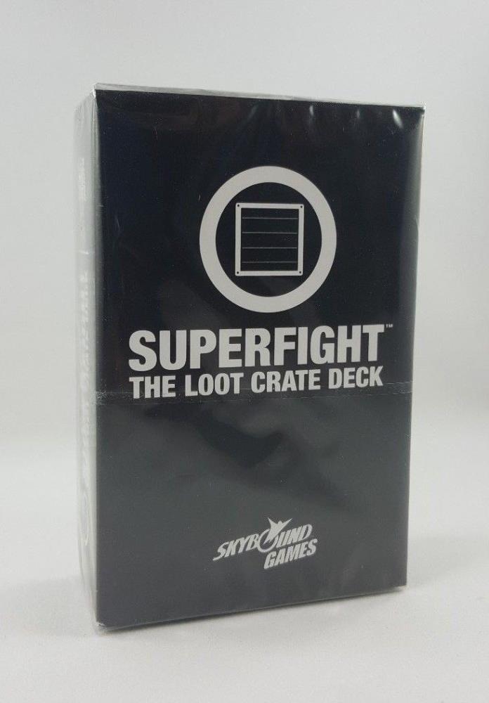 Loot Crate Play Exclusive Looter Edition Superfight Card Game