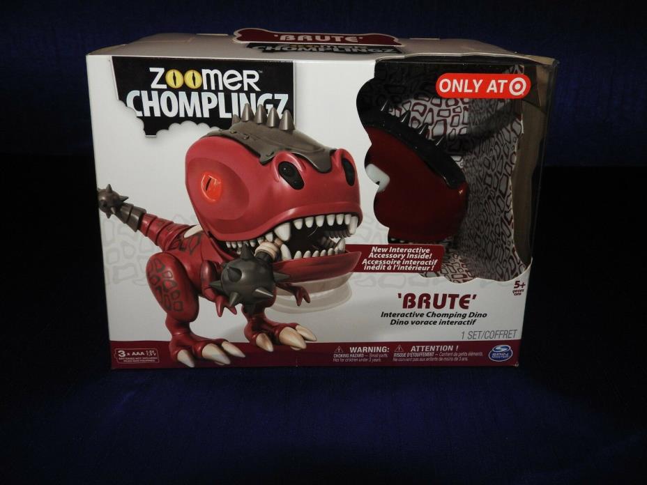 Zoomer Chomplingz Interactive Dino - BRUTE - New In Box