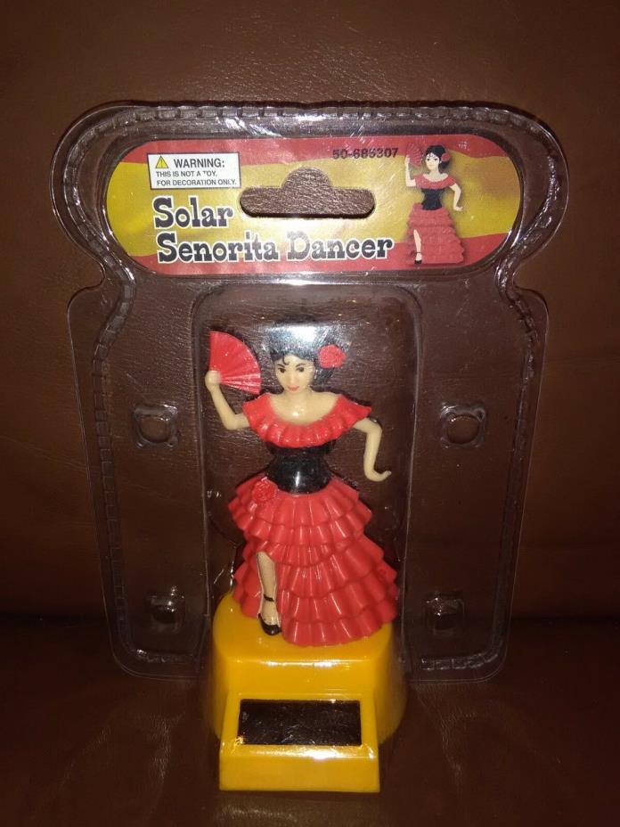 Solar Power Dancing Toy Señorita Dancer