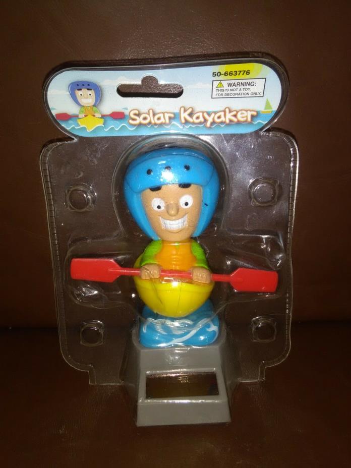 Solar Power Dancing Toys Kayaker