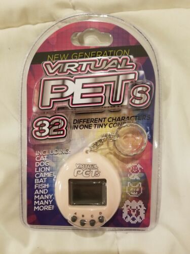Virtual Pets - electronic digital pet - 32 different characters Keychain from UK