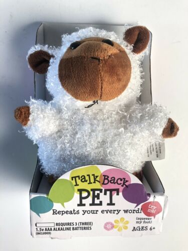 SHEEP Funny Talking Pet Speak Sound Record Repeat Mimicry- Toy Children
