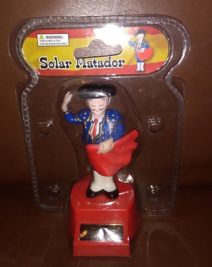 Solar Power Dancing Toys Matador Man.