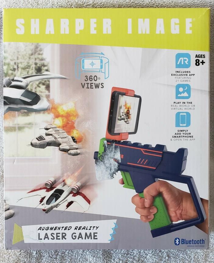 Sharper Image Augmented Reality Laser Game (Bluetooth) **BRAND NEW**