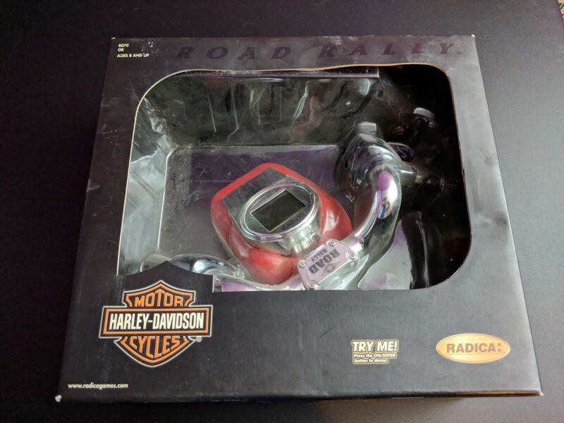 Harley Davidson Radica Road Rally Electronic Game Wheel New in box