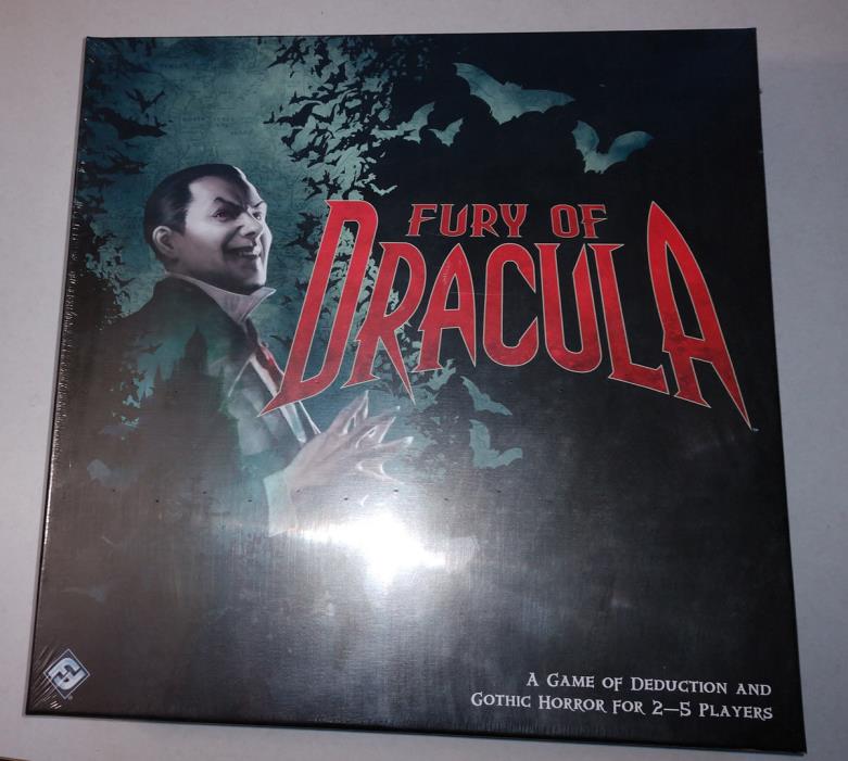 Fury of Dracula 3rd Edition Mint in Shrink Brand New Fantasy Flight Games