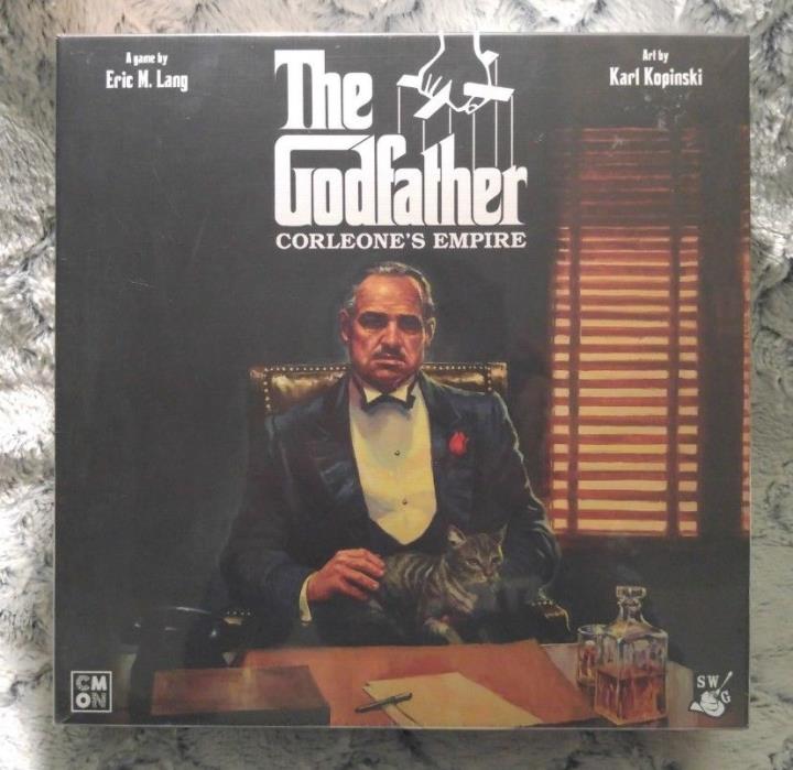 The Godfather Board Game Corleone's Empire Strategy Interactive - New, Sealed