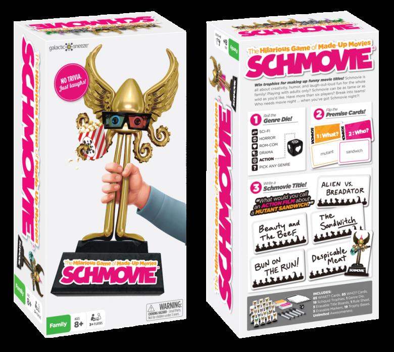 SHIPS FAST! Schmovie Game NEW IN BOX! SEALED! Hilarious Game Of Made Up Movies