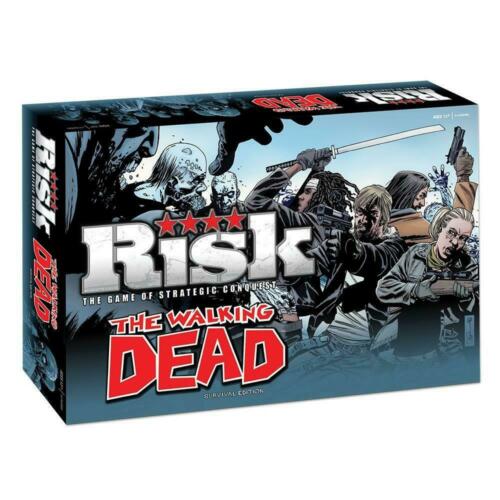NEW The Walking Dead Risk: Survival Edition Strategic Conquest Board Game