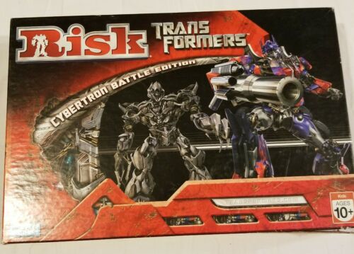 RISK Transformers Cybertron Battle Edition 2007 Complete Board Game Prime Bee