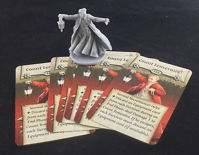 Zombicide Green Horde Kickstarter Exclusive Necromancer - Count Temeraire