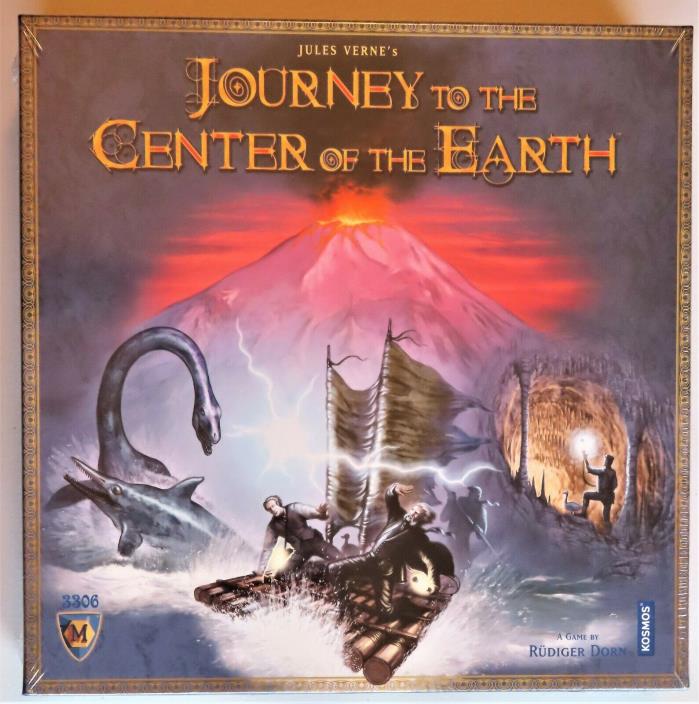 Journey to the Center of the Earth Board Game by Mayfair Games 3306 Jules Verne