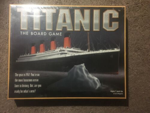 NOS NEW Titanic The Board Game 1998 Universal Games NIB New Factory Sealed