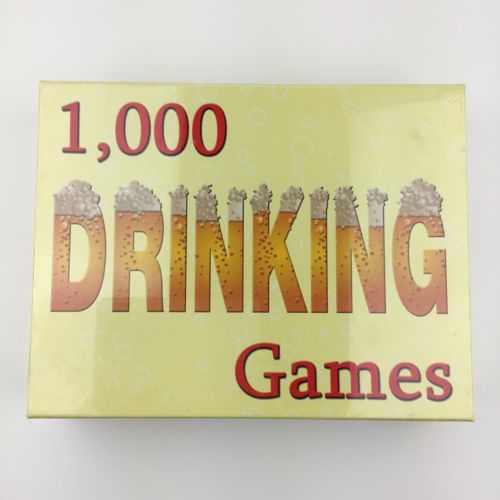 1,000 Drinking Games Adult Card Games With Plot Twists 2-11 Players