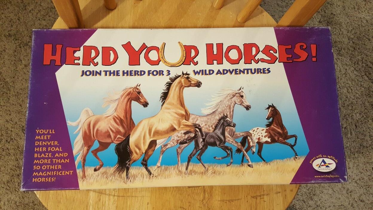 Herd Your Horses - Board Game  - 3 Wild Adventures