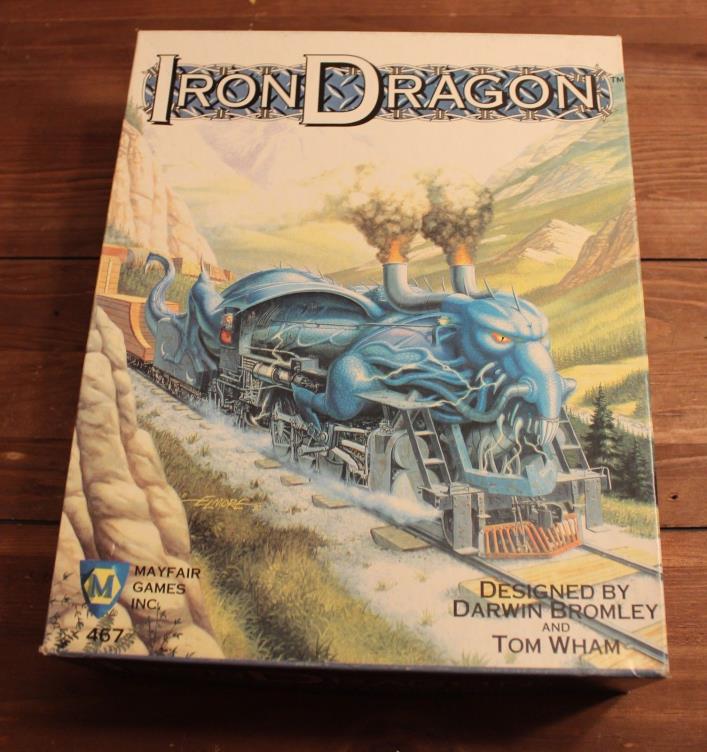 Iron Dragon - Mayfair Games 467  Complete & VGC
