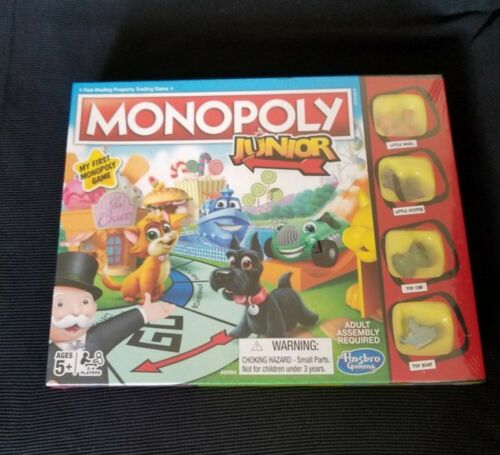 NEW! 2016 Monopoly Junior My First Monopoly Game 1935 Parker Bros. Hasbro Gaming