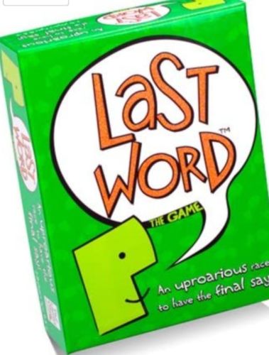 2008 Last Word The Board Game. Family Fun Game. Brand New. Factory Sealed.