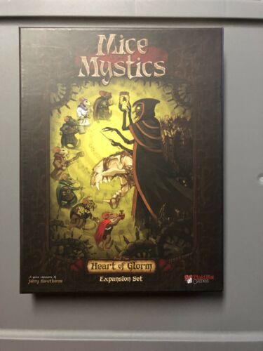 Mice and Mystics: Heart of Glorm OOP board game expansion unpunched And Unplayed