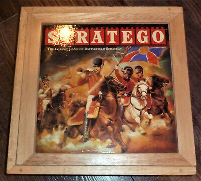 Stratego Target Exclusive Wood Box Hasbro Game NEW IN OPEN BOX