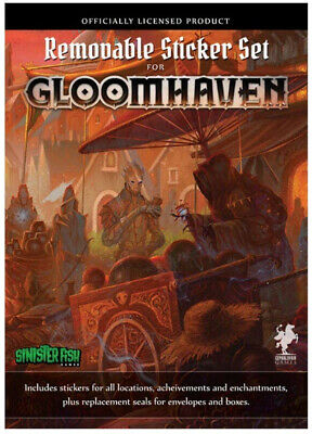 Cephalofair Games Gloomhaven Removable Sticker Set